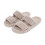 Pantofole da donna Willtoo con capelli ricci e design color caramella per uso interno, morbide e comode per la casa 1