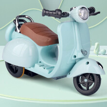 Scooter Toy with Light & Music, Rotating Desktop Ornament, Cute Collectible Decor, Fun Gift for Kids & Collectors – Compatible with Home Office