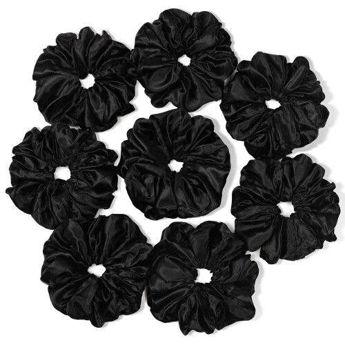 Scrunchies από βαμβάκι για κορίτσια, γυναίκες με χοντρές μπούκλες, αξεσουάρ μαλλιών