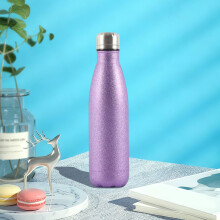 Bouteille d'eau isotherme à double paroi en acier inoxydable 304, grande capacité, style cola pétillant – Idéale pour une hydratation