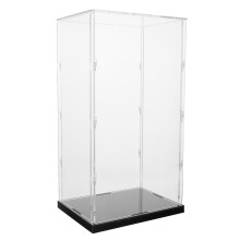 Téglalap alakú akril kiállító doboz 1 db 11,4 x 6,5 x 5,3 hüvelyk