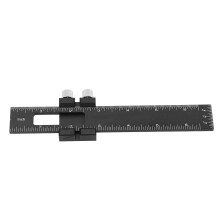 Professional Measuring Ruler for Woodworking, Meticulous Polishing Clearly Identifiable Scale Precision Pocket Tool for Construction Experts