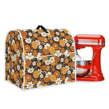 Housse de protection pour robot pâtissier – Polyester, compatible avec les robots pâtissiers de 6 à 8 litres, lavable, poches avant, motif