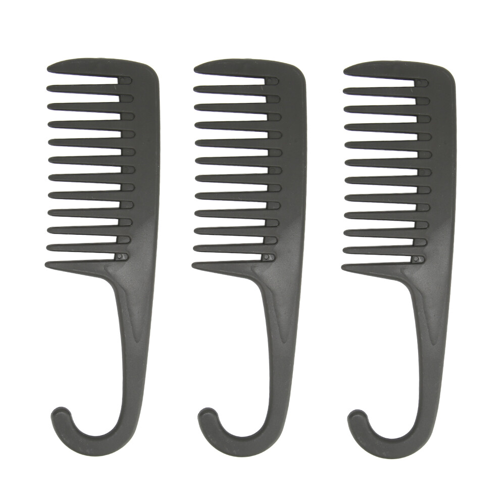 Unisex High-Quality Wide Tooth Combs For Curly Hair, Reliable Detangling Tool With Anti-Static Benefits, Ergonomic Handle For Wet Or Dry Hair, Styling Comb