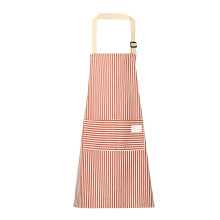 Katoenen linnen schortenset van 2 (72x65cm) – Mouwloze keukenschort met grote zakken, verstelbare bandjes aan de achterkant, voor koken,