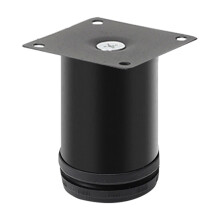 Adjustable Stainless Steel Replacement Legs Heavy Duty Furniture Extenders Lifters for Cabinet Sofa Desk