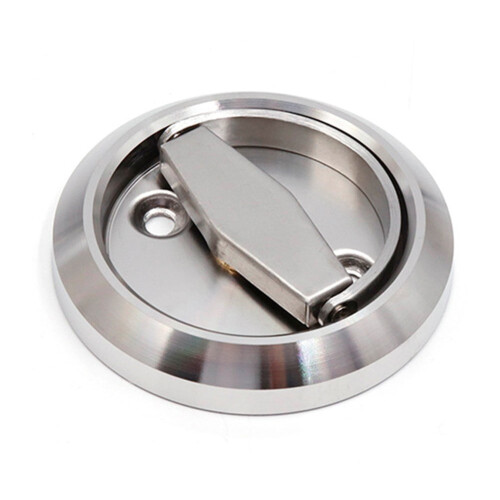 Pull Ring Lock 304 Sliding Door Lock Stainless Steel Handle