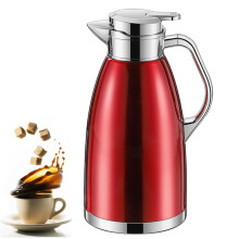 Carafe isotherme de 2,3 L (78 oz), en acier inoxydable à double paroi isolée sous vide, idéale pour garder votre café ou thé chaud à la maison