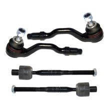 4pc Inner and Outer Steering Tie Rod End Kit for BMW for X3 2.5L/3.0L 2004-2010 E83 X3