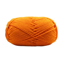Knitting Wool Yarn Professional Ultra Soft Needlework DIY 4Ply Milk Cotton Crochet Knitted Yarn for Home