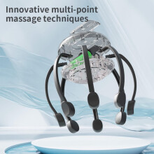 Octopus-Shaped Electric Head Massager, Intelligent Massage Claw for Relaxation - Model A