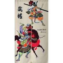 Japanese Noren Curtain for Doorway – Sakura & Cat Design, Room Divider, Privacy Curtain for Sushi Bar, Anime Decor (33.5"x59")