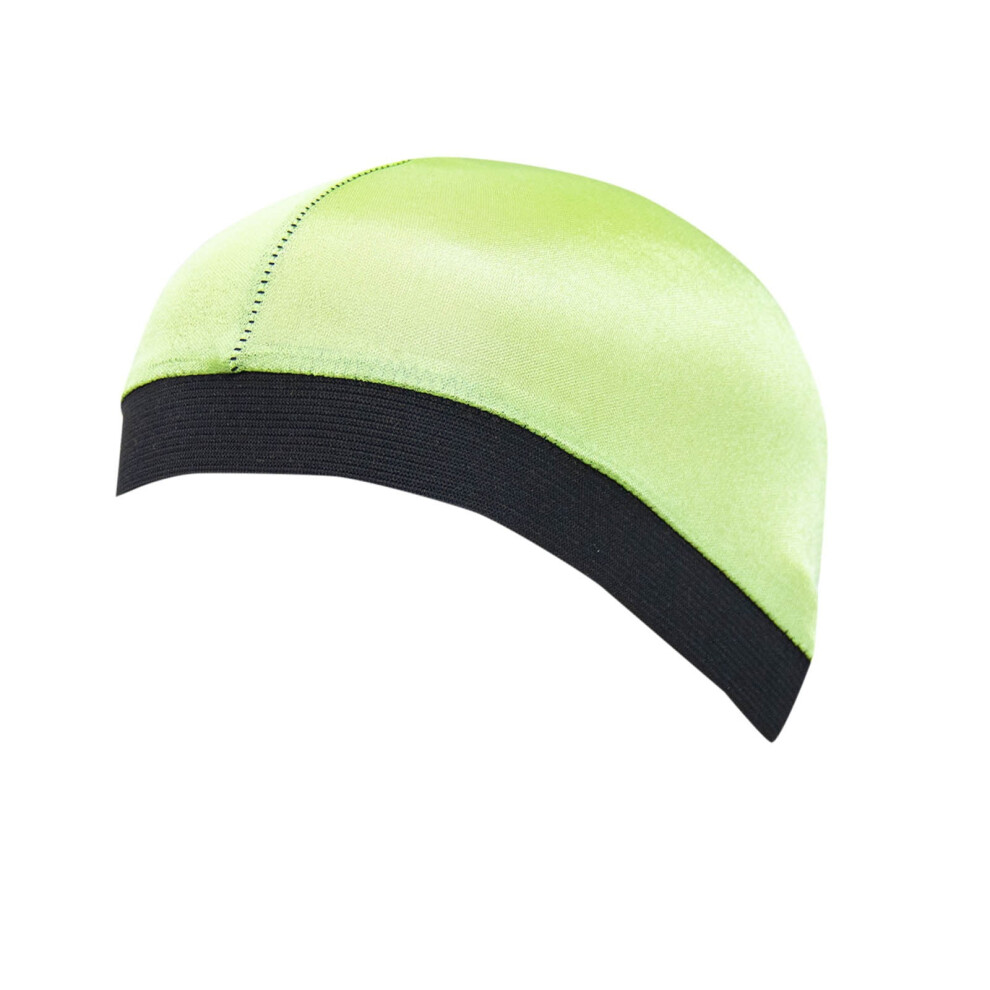 Green Silky Bonnet For Sleeping Extra Large Silky Hair Wrap Satin Lined Hair Bonnet Skull Caps For Curly Hair Mint Free Size