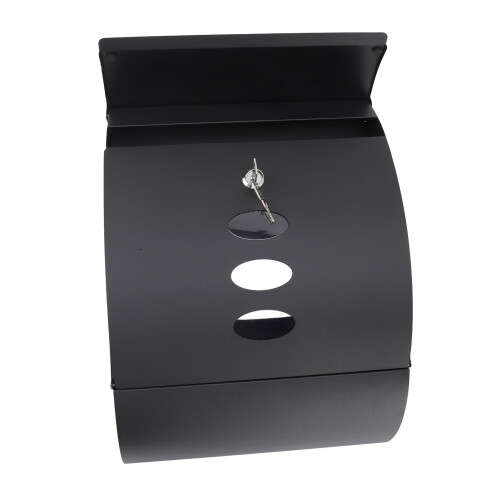 Mailboxes With Newspaper Holder Stainless Steel Mailbox Large Capacity Wall Mount Locking Mailbox With Key Lock Rust Proof Waterproof Mail Boxes 1