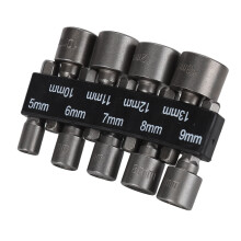 Socket Bit, 1/4in Sockets Set Multiple Types For Screwdriver For Electric Drill