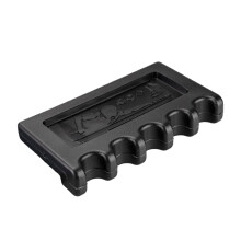 Billiard Pool Cue Holder 5 Slot Cue Claw for Tabletop Community Center Weighted Anti Slip