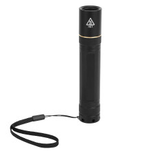Ultimate365nm UV Flashlight, Black Filter Lens Pet Urine Detector Resin Curing Portable Rechargeable Stone Mineral Finder With High Purity