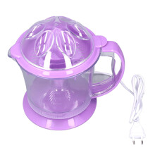 Electric Citrus Juicer, 50W High Efficiency, Pressure Activated Juicing, Retains Nutrients, Reduces Oxidation, Adjustable Pulp Control, Easy Cleaning