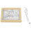 Wall Mounted LED Illuminated Photo Frame, Double Storage Ready Decorative Anime Panel with White Light Mode, Natural Warm Lighting Options for Home 6