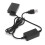 Stable and Continuous Power, Long Time Video Recording Live Streaming Vlogging Tool, Replace LP-E17Battery with Fully Decoded DR-E18DC Coupler, 3