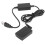 Stable and Continuous Power, Long Time Video Recording Live Streaming Vlogging Tool, Replace LP-E17Battery with Fully Decoded DR-E18DC Coupler, 5