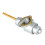 Ανθεκτικό αλουμίνιο και μέταλλο, βαλβίδα καυσίμου μοτοσικλέτας Petcock για μοντέλα 6