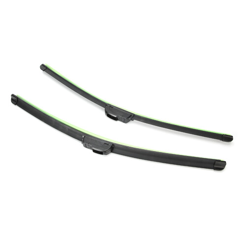 Easy Installation Windshield Wipers for Quick Replacement, Complete Set Replacement Wiper Blades with Wear Resistant ABS Frame, Factory Style Mount 2