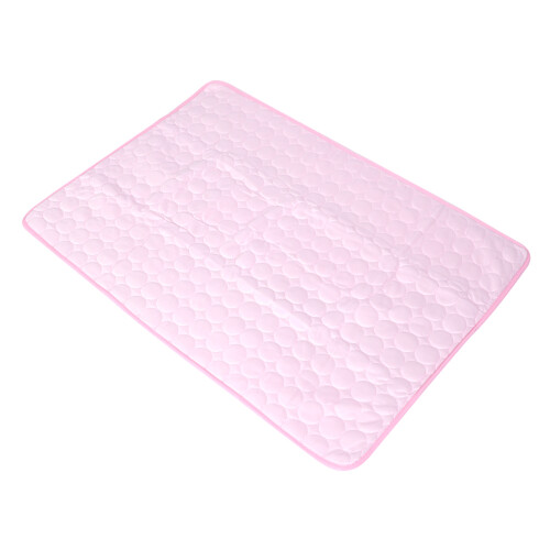 Baumwoll Kühlmatte für Haustiere pink 2