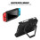 Multi-Functional USB Cooling Stand for Switch Black, Compact and Lightweight 8
