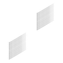 40Pièces Attaches Métalliques Auto-Bloquantes Acier Inoxydable Argent