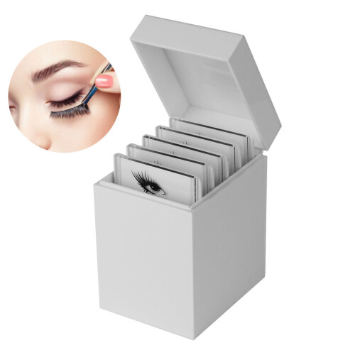 Acrylic Eyelash Organizer 5 Layers False Eyelash Storage Box for Cosmetics 2