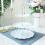 Διακοσμητικοί δίσκοι 3 στρώσεων για cupcakes, δίσκος πύργου επιδορπίων για πάρτι, 1
