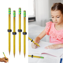 Piórnik z gwintem i nakrętką przesuwną, kompatybilny z ADHD, łagodzący stres i wspomagający koncentrację sensoryczną – teksturowany, cichy