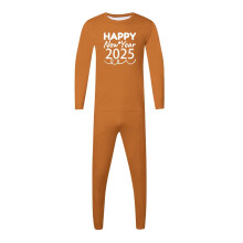 Mens Shirts and Pants 2025 New Men's Loose Casual 2025 Printed Long Sleeve Pants Set for Men