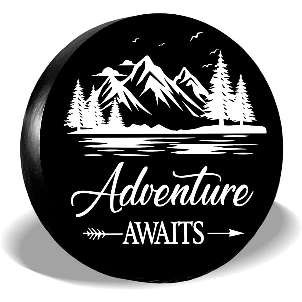 Universal Waterproof Tire Cover For Rv, Trailer, Camper, Truck, Suv, Motorhome Â Fits 27-29" Tires (15" Fit), Dust-Proof & Diy Compatible 9482726177265