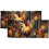 Ρουστίκ σκαμπό παραθύρου Rooster Window Valance 54x18in, σε στυλ αγροικίας με κοτόπουλα και 1