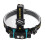 Multi-Use Rechargeable Headlamp With Zoom Function And Sensor Mode, Waterproof Led Light Featuring Adjustable Angle And Fast Charging For Hiking And 6