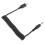 Work with Wireless Mic, USB-C to3.5mm Microphone Cable Featuring90Degrees L-Shaped Plugs and Compact and Lightweight Design, Tangle-Resistant 2