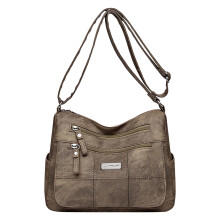 Kabelky pre ženy, mäkká PU kožená kabelka cez rameno, veľké crossbody kabelky, ľahké kabelky