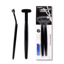 Oral Care Tongue Cleaner, Fresh Breath Mouth Brush Ergonomic Design for Safe and Gentle Coating Removal