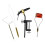 5Pcs Fly Tying Tools Rotary Finisher Tool for Tying Flies 1