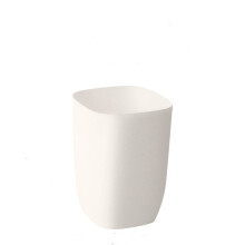1-Gallon Lidless Trash Can for Living Room, Bedroom, Kitchen & Bathroom – Sturdy PP Plastic, Space-Saving Design (1 Pack)