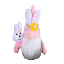 Coniglietto di Pasqua, pupazzo di peluche morbido, decorazione pasquale