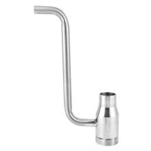 Brass Bubble Fountain Nozzle, Stainless Steel, Expanding Water Landscape, Beautiful Visual Effects, Essential Nozzle for Fountains, Soft Flowing