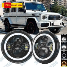 Phares LED 7 pouces pour Mercedes-Benz G500/G55 AMG (2002-2006)