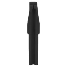 Eyebrow Pencil Sharpener 3-in-1 Makeup Tool for Eyebrow/Eyeliner Pencils Beginner-Professional Cosmetic Sharpener (5.11in,Black)