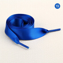 2 Pairs 3/4" Wide Satin Ribbon Shoelaces Flat Colorful Shoe Laces for Women Girls, Length 47.24"