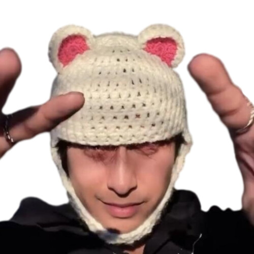 Καπέλο COMEET Beanie, καπέλο αρκούδας, φωτογραφικά στηρίγματα κεφαλής panda, καπέλο