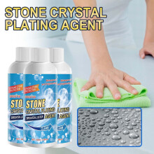 3PCS Marble Polishing & Coating Agent, Nano Crystal-Plating for Kitchen/Patio/Backyard (100mL) – Compatible with Marble