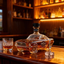 Car-Shaped Wine Decanter, 300ml Glass Liquor Dispenser – Automotive-Themed Design for Collectors & Bar Decor